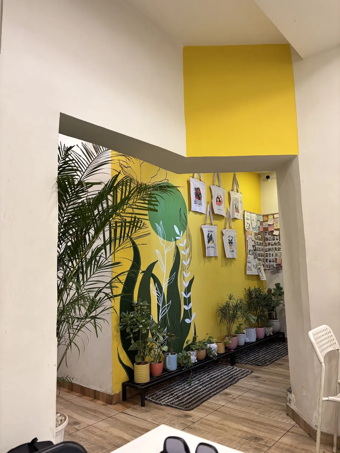 Mural corner, straight from a guest's photo